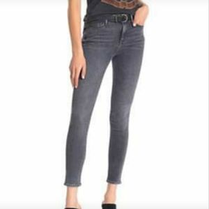 All Saints Eve Skinny Grey Jeans Mid Rise